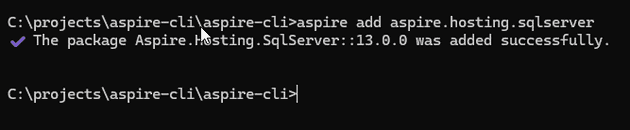 The package has been added