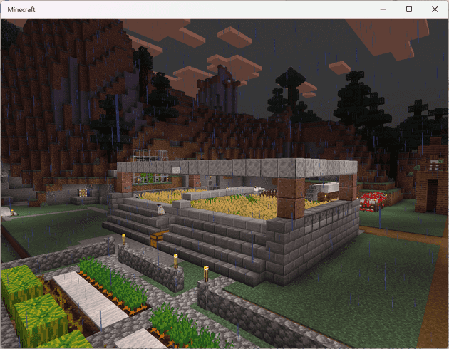 Automated wheat garden on our home server